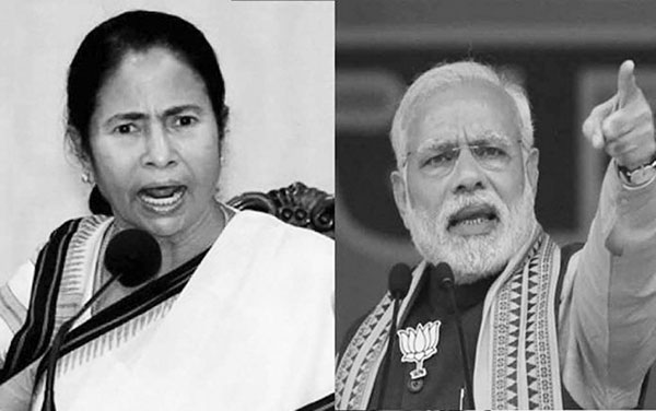 পশ্চিমবঙ্গে পৃথক জনসভায় মোদি-মমতার আক্রমণ