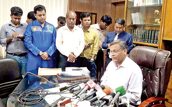 ভারতে বিটিভি প্রদর্শন নিয়ে সুসংবাদ আসছে: তথ্যমন্ত্রী
