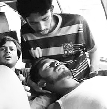 পটুয়াখালীতে ভিপি নুরের ওপর হামলা