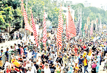 গভীর শোক ও শ্রদ্ধায় পবিত্র আশুরা পালিত