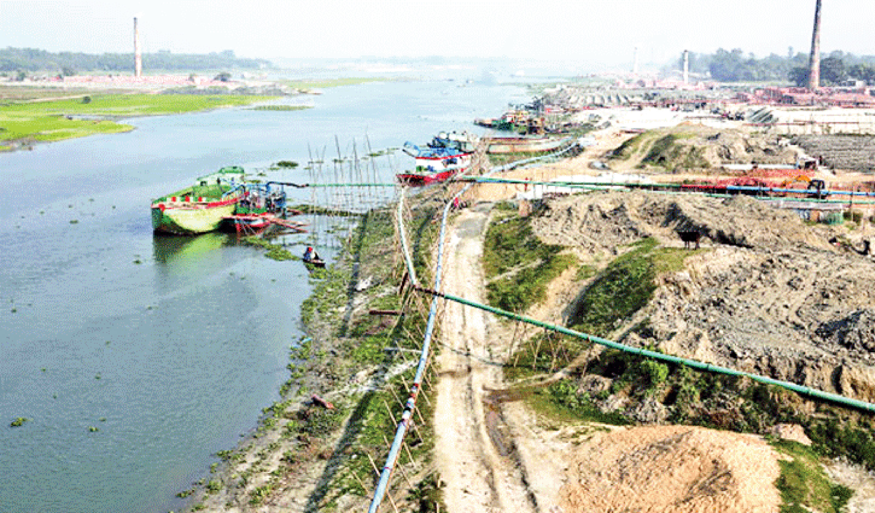 নদী দখলের খবর দিলেই মিলবে পুরস্কার