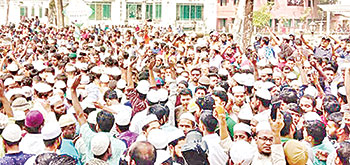 বোরহানউদ্দিন থমথমে আসামি ৫ হাজার
