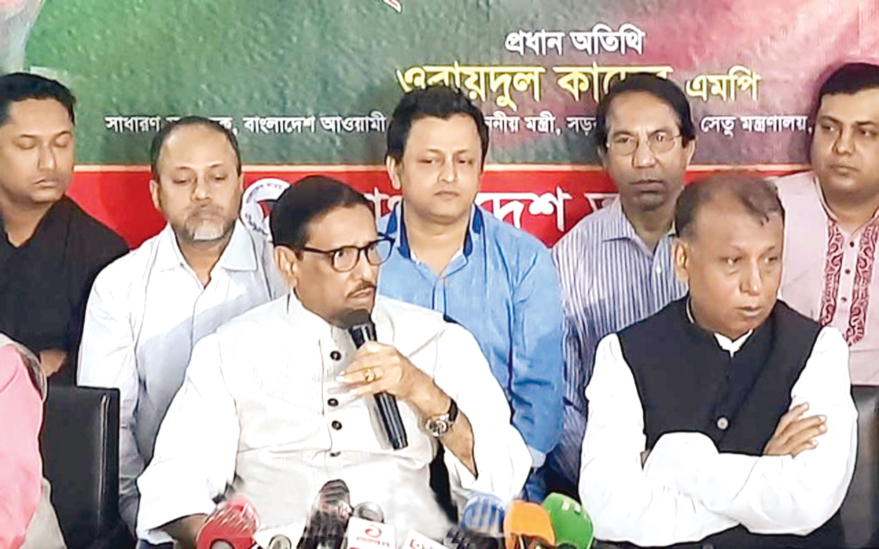 সড়ক আইনের বিধি হচ্ছে সংকট থাকবে না: কাদের