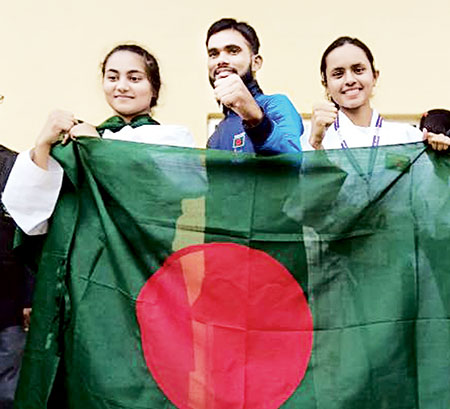 বাংলাদেশের আরও তিনটি সোনা জয়