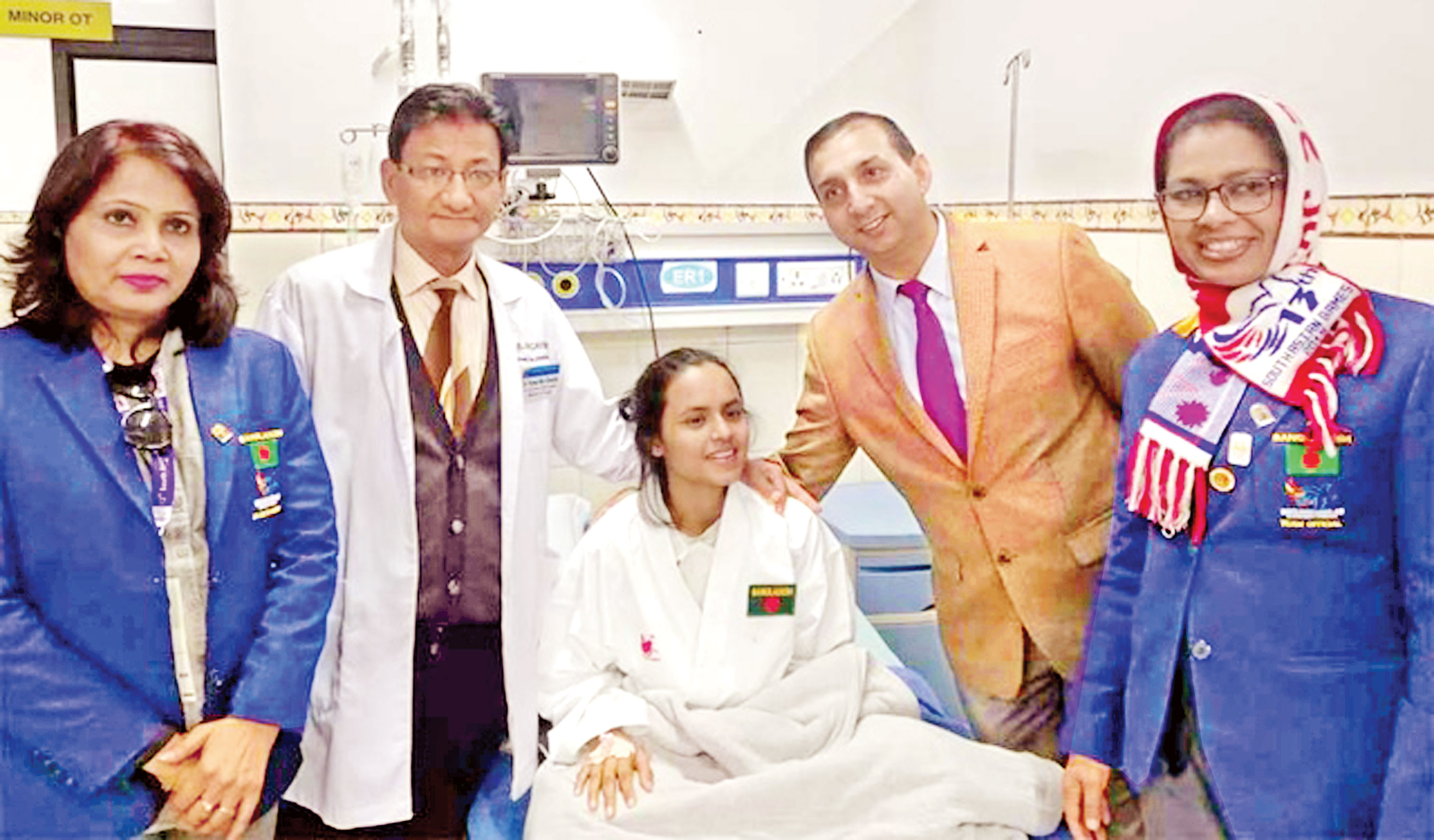 স্বর্ণকন্যা প্রিয়া শঙ্কামুক্ত