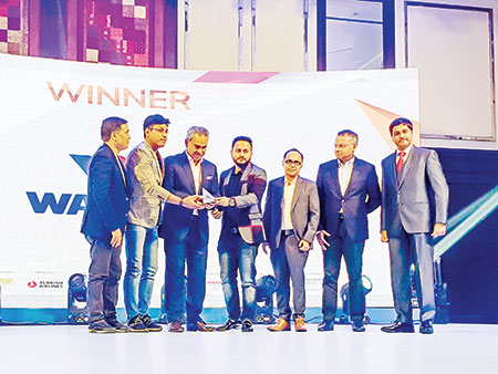 'বেস্ট ব্র্যান্ড অ্যাওয়ার্ড' পেল ওয়ালটন রেফ্রিজারেটর