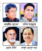 বরিশালে জাহাঙ্গীর-সাদিক রাজশাহীতে মেরাজ-দারা