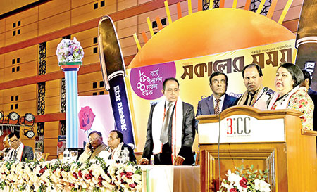গণমাধ্যম বিকাশের সুবর্ণ সময়ে বাংলাদেশ: স্পিকার