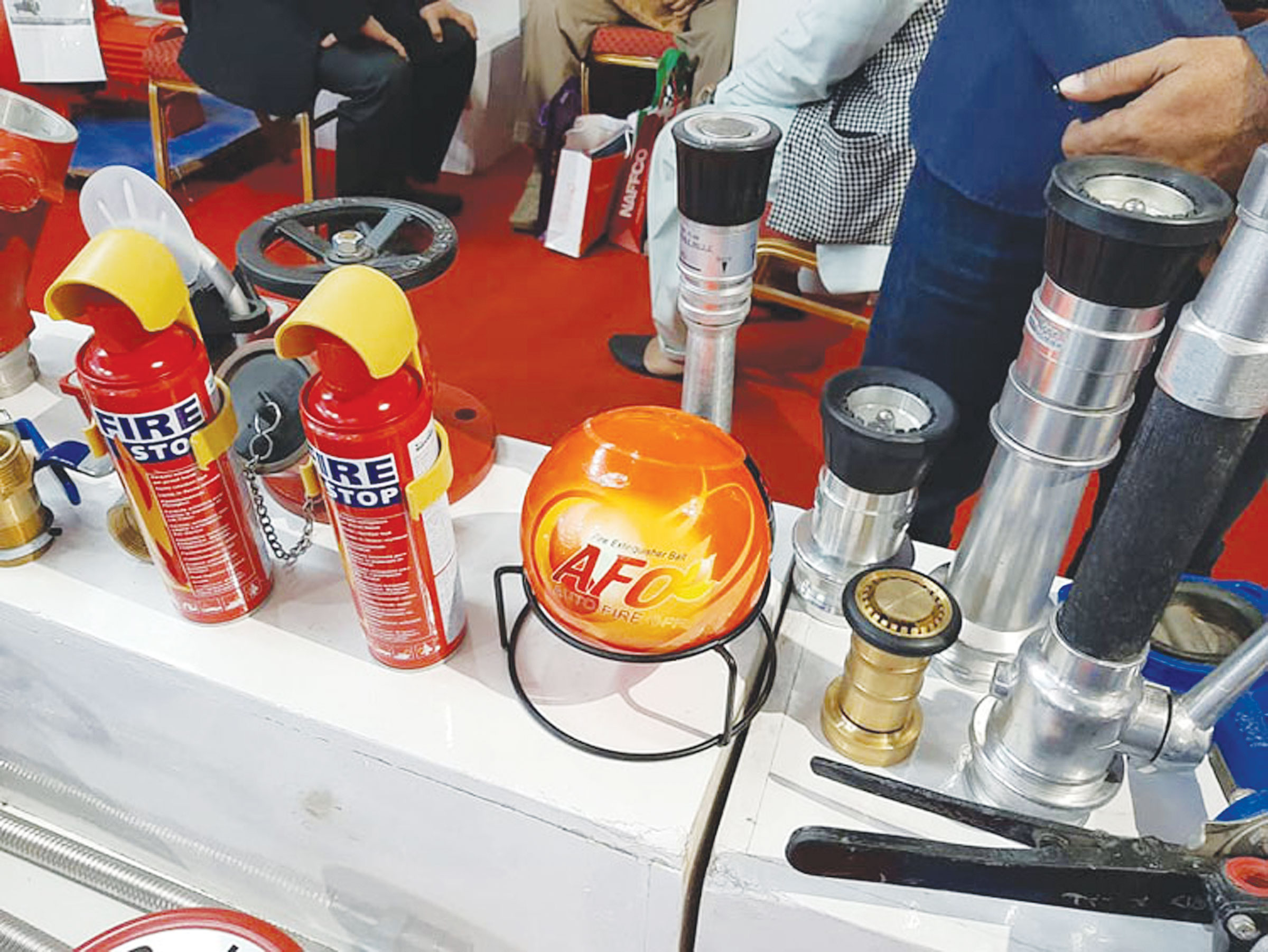 আধুনিক অগ্নিনিরাপত্তা উপকরণের সমাহার ফায়ার সেফটি এক্সপোতে