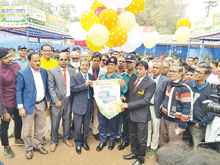 রাজশাহীতে ওয়ান ব্যাংকের সহায়তায় পুষ্পমেলা