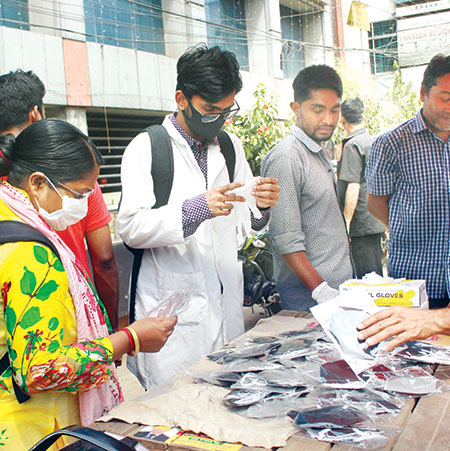 মাস্ক-হ্যান্ড স্যানিটাইজার রপ্তানিতে নিষেধাজ্ঞা