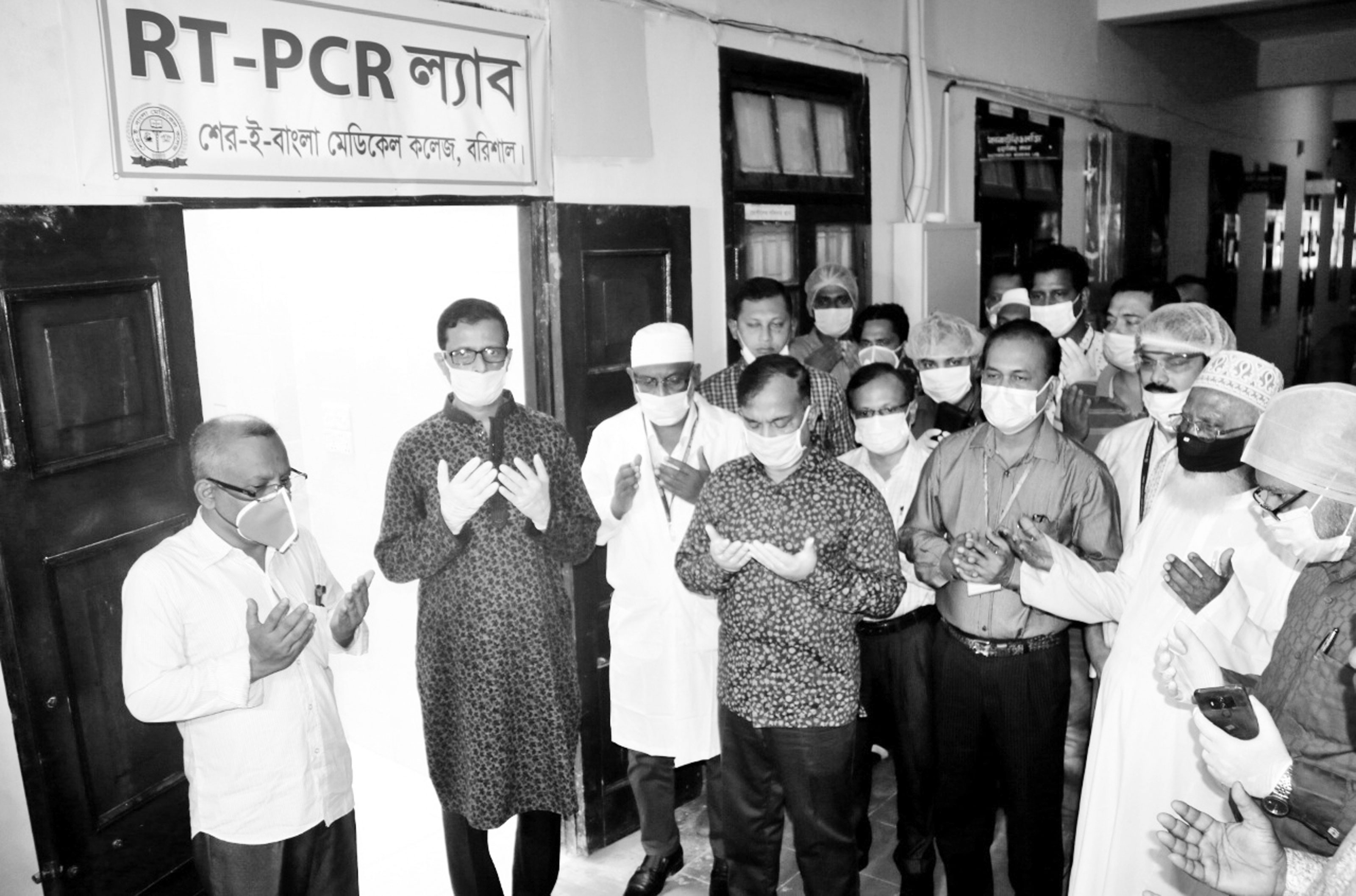 শেবাচিমে করোনা পরীক্ষার ল্যাব উদ্বোধন