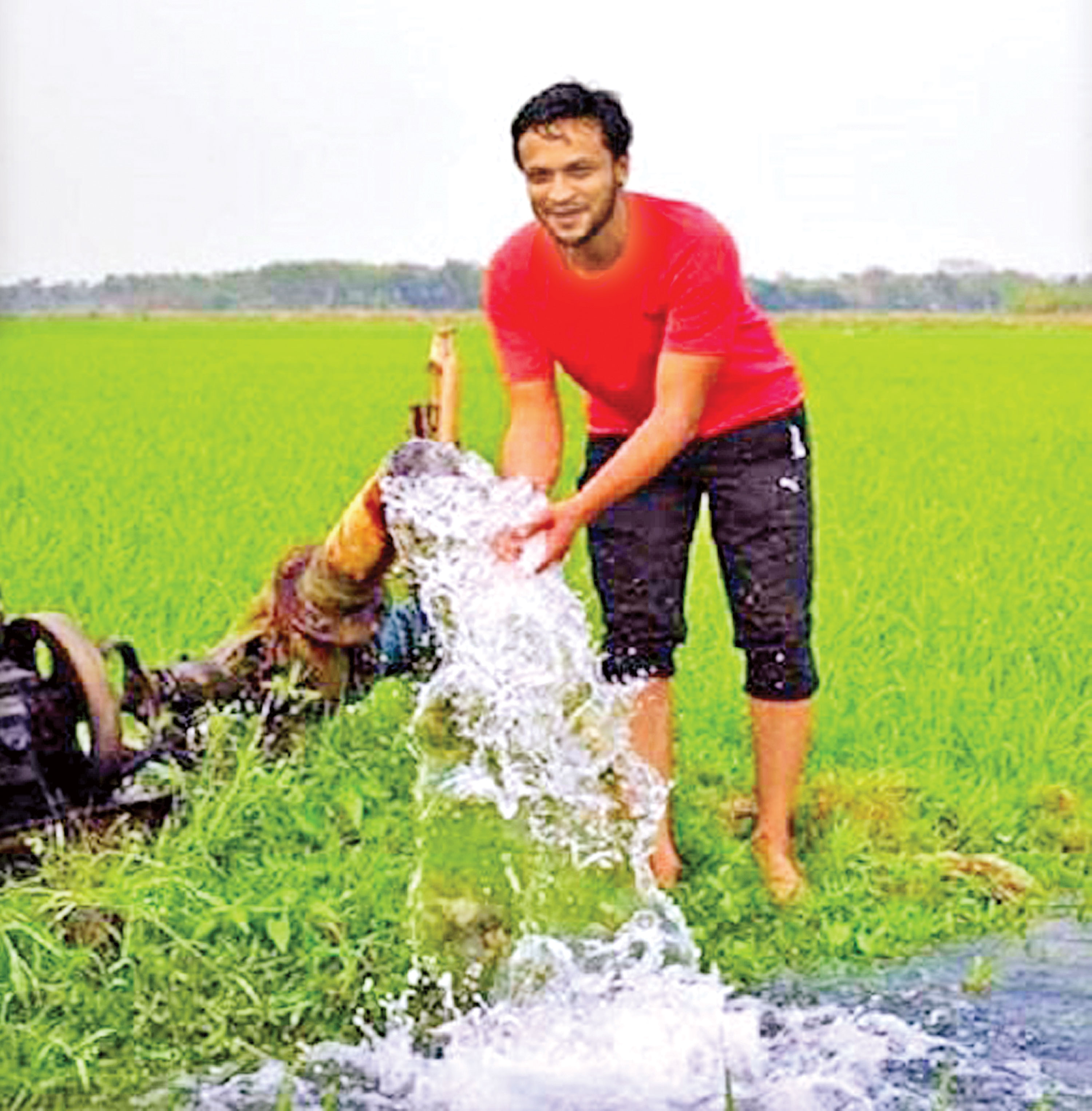 কৃষিখাত নিয়ে বড় স্বপ্ন সাকিবের