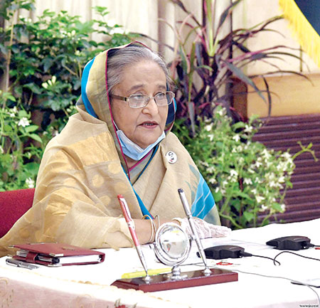 মানুষকে রক্ষার চেষ্টা করছি প্রাণপণে :প্রধানমন্ত্রী