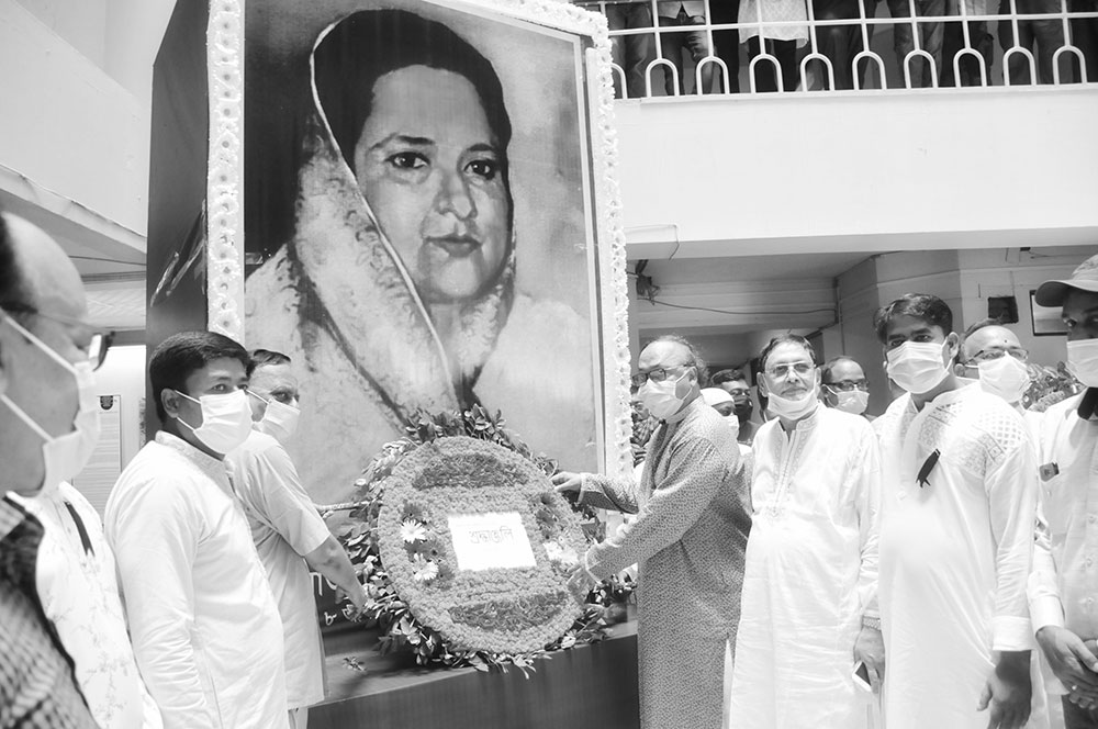 নানা আয়োজনে বঙ্গমাতার জন্মদিন পালিত