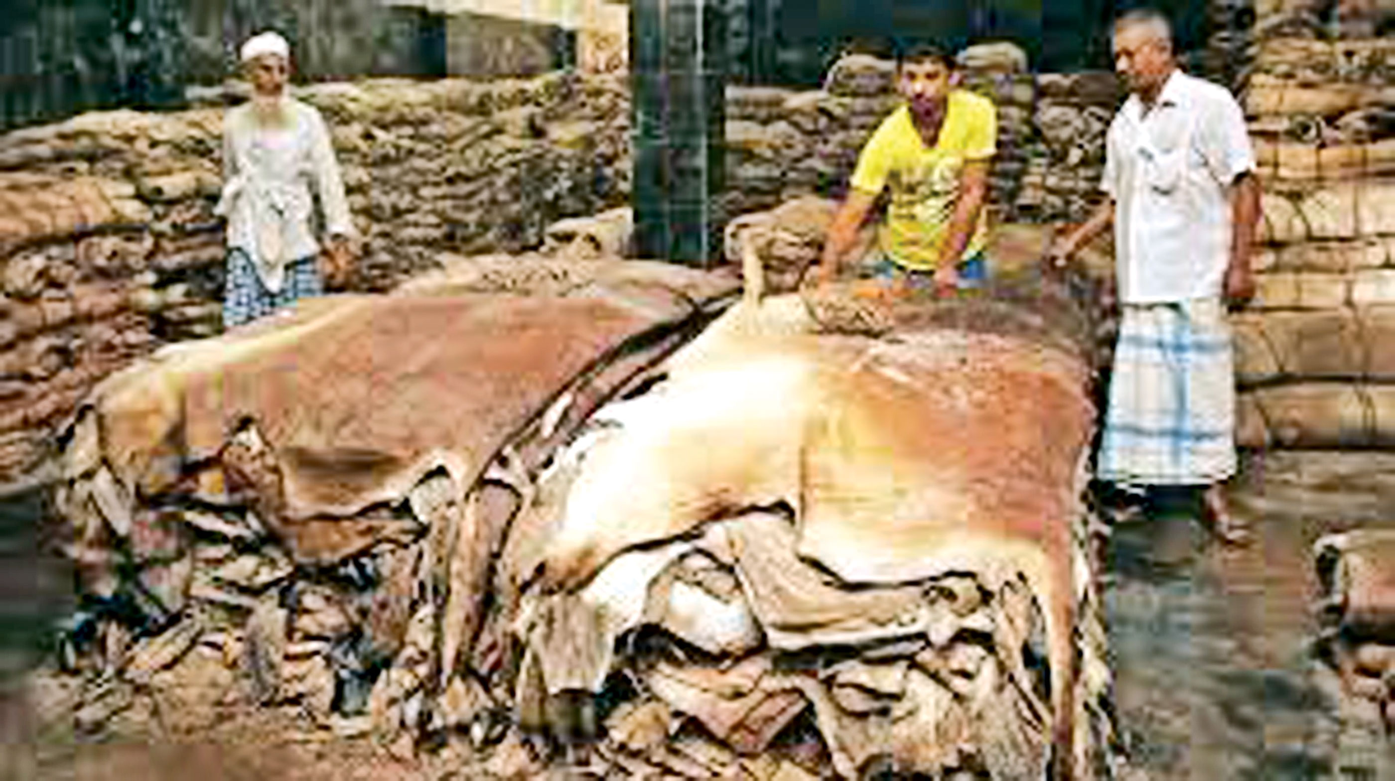 এবার চামড়ার দাম নিয়ে সন্তুষ্ট আড়তদাররা