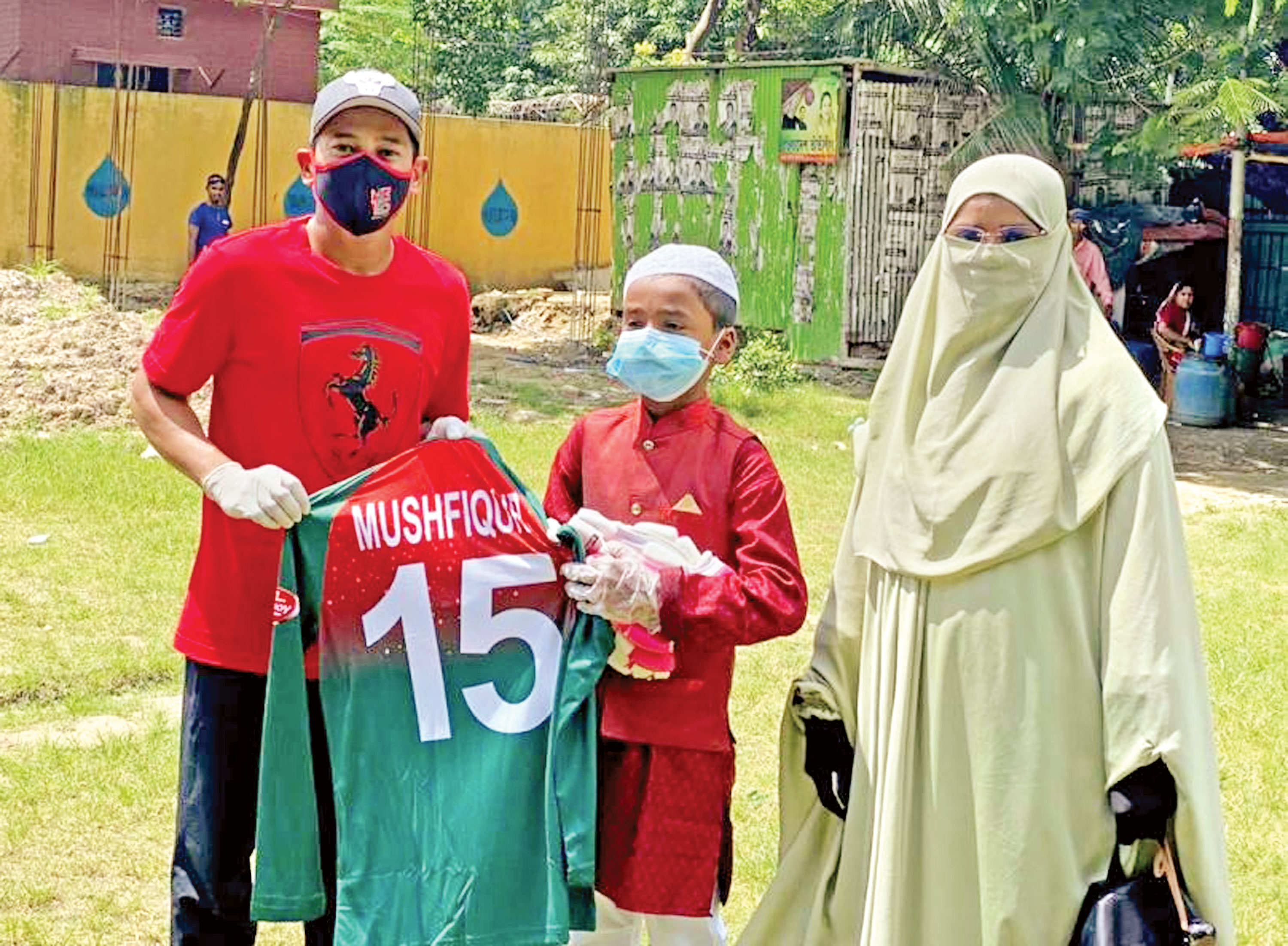 ইয়ামিনের স্বপ্ন পূরণ করলেন মুশফিক