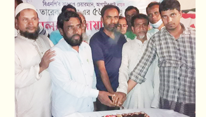 সেনবাগে তারেক রহমানের জন্মদিন পালিত