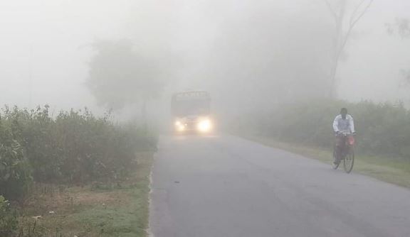 তেঁতুলিয়ায় সর্বনিম্ন তাপমাত্রা