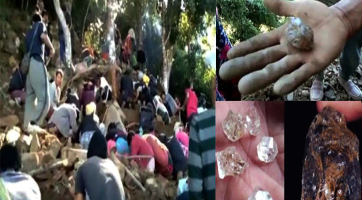 মাটি খুঁড়লেই মিলছে হীরে! গুঞ্জনে গ্রামে তোলপাড়