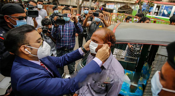 কঠোর হচ্ছে পুলিশ: মাস্ক না পরলে জেল