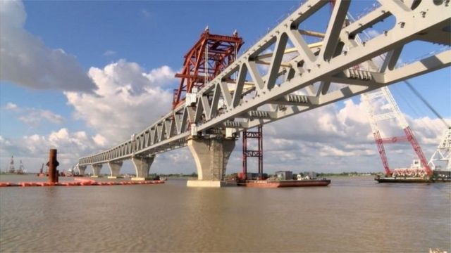 পদ্মা সেতুর ৪০তম স্প্যান বসছে কাল