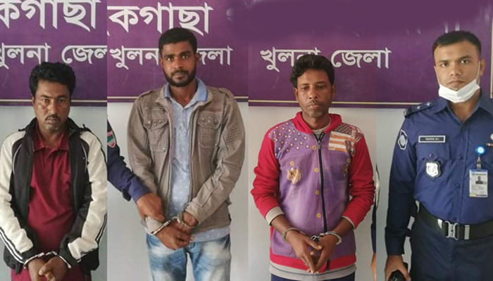 ​পাইকগাছা থানা পুলিশের পৃথক অভিযানে আটক-৭