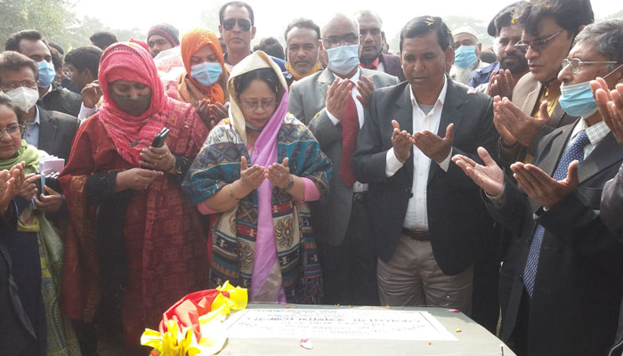 নাচোলে বিদ্যালয় ও কলেজের নতুন ভবনের ভিত্তিপ্রস্তর স্থাপন