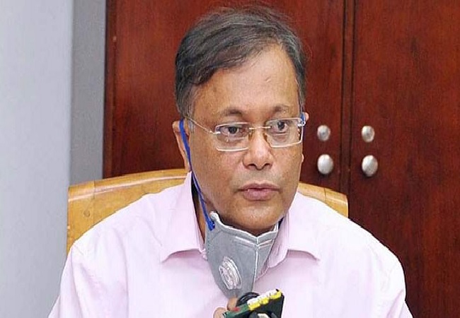 বিএনপি চাইলে ‘আগে করোনা টিকা দিতে সুপারিশ’ করবেন তথ্যমন্ত্রী