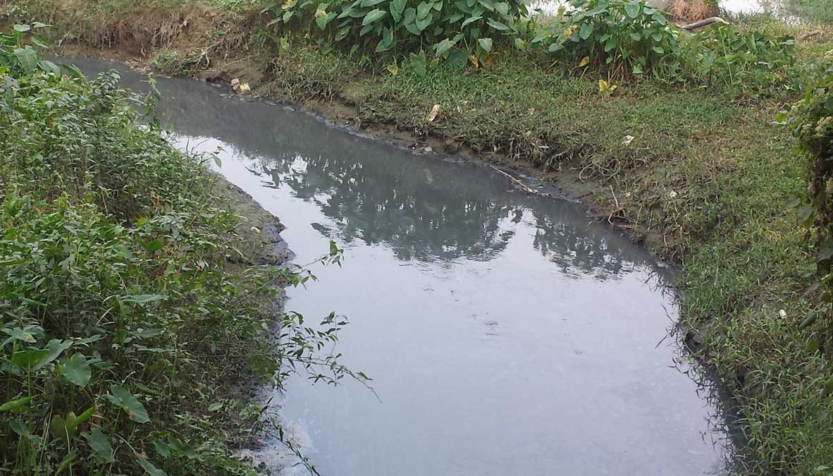 শিল্পবর্জ্যে দূষিত সুতাং নদী, বেলার নোটিশ
