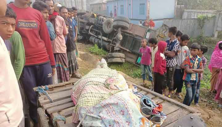 ​শেরপুরে ট্রাকচাপায় পথচারী নিহত