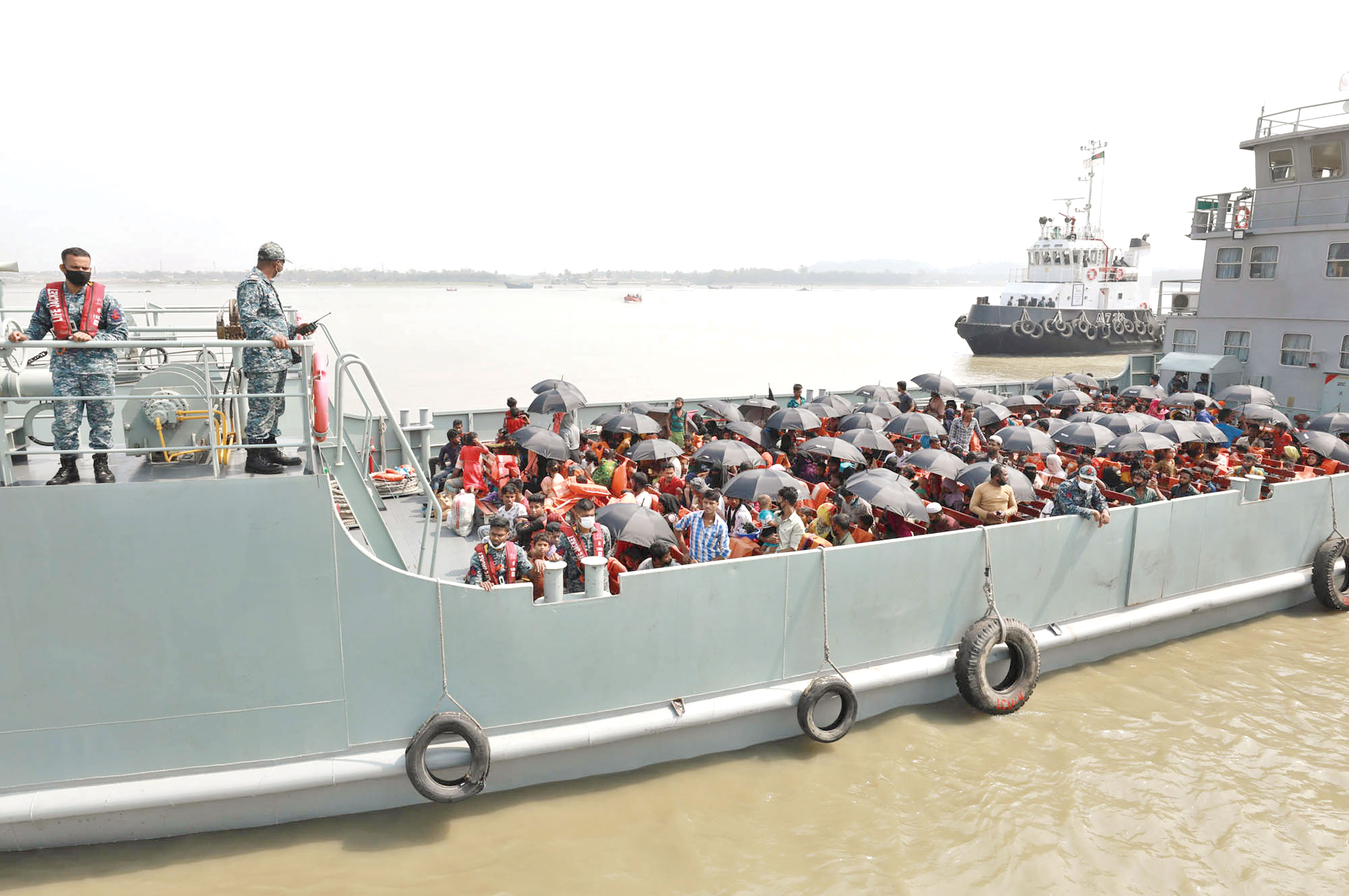 ভাসানচরে পঞ্চম ধাপে আরও ১৭৫৯ রোহিঙ্গা