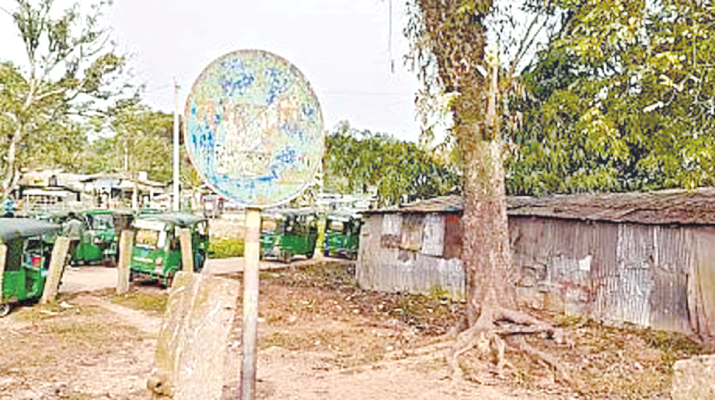 গণহত্যার শোকাবহ স্মৃতিচিহ্ন বধ্যভূমি