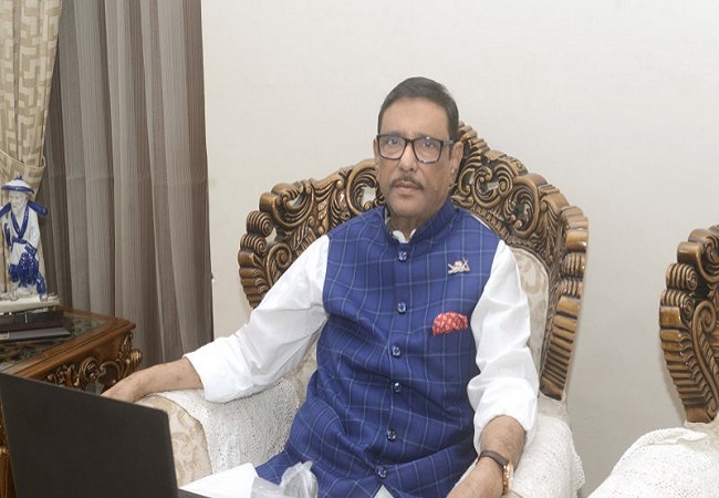 করোনা ও সাম্প্রদায়িক গোষ্ঠীকে মোকাবিলা  সরকারের চ্যালেঞ্জ: ওবায়দুল কাদের