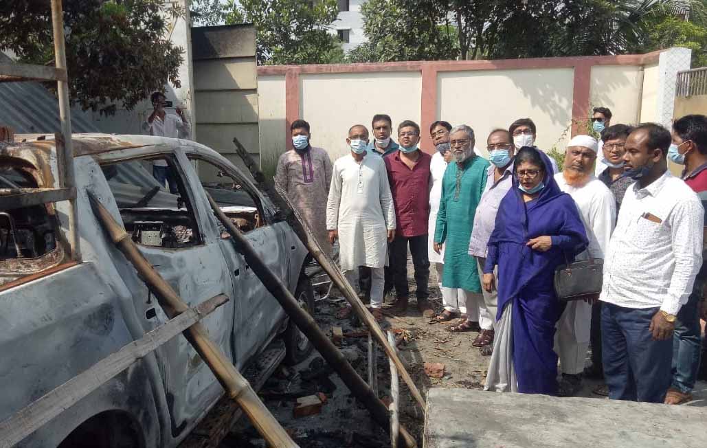 সালথায় ঘটনায় মামলা, আসামি ৪ হাজার, গ্রেপ্তার-১৩