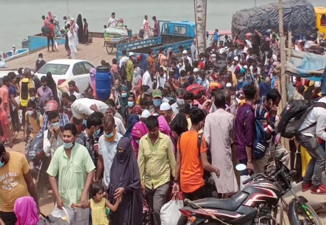 করোনায় বস্তি বাসি