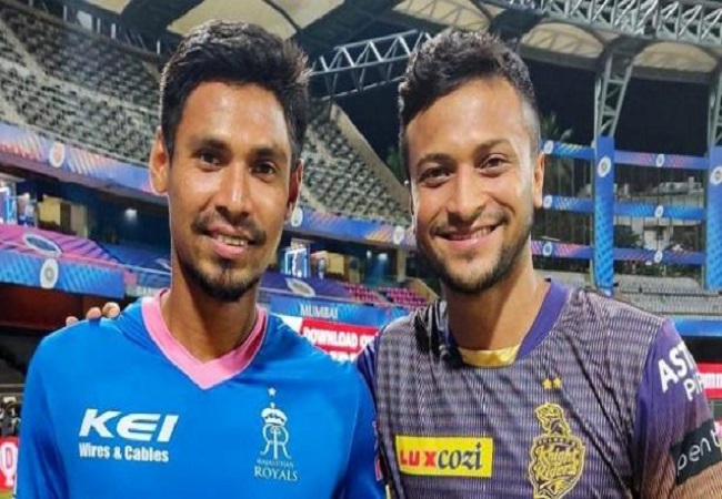 ​দেশে ফিরলেন সাকিব-মুস্তাফিজ
