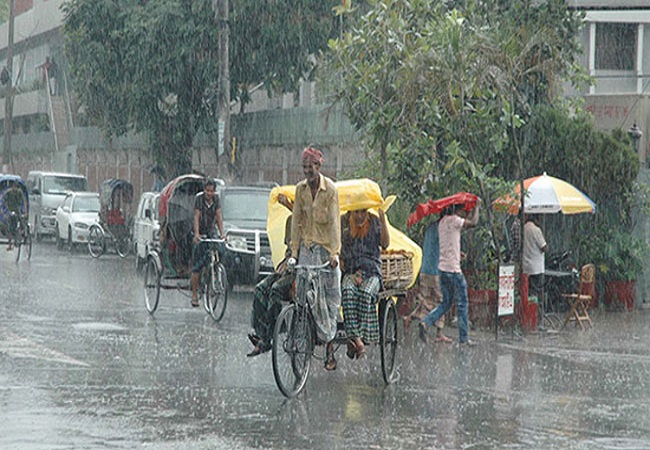 পরশু থেকে বৃষ্টিপাত আরও বৃদ্ধির আভাস
