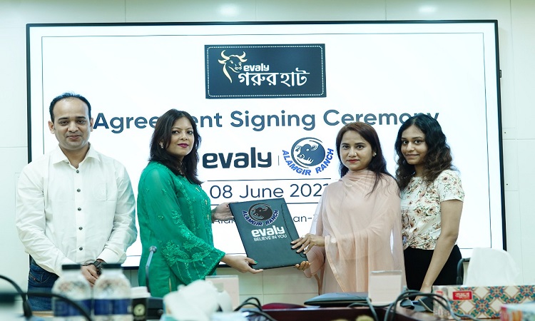 কোরবানিতে আলমগীর র‌্যাঞ্চ-এর গরু 'ইভ্যালি গরুর হাট' এ