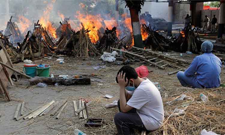 করোনায় সব রেকর্ড ভেঙে ভারতে একদিনে সর্বোচ্চ মৃত্যু ৬১৪৮