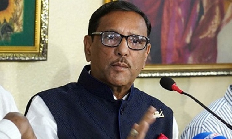 বিএনপির মুখে দুর্নীতিবিরোধী বক্তব্য ভূতের মুখে রাম: ওবায়দুল কাদের