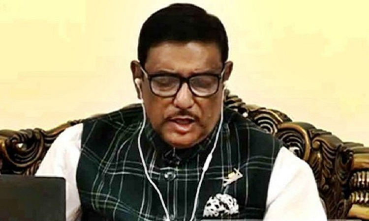 ক্ষমতা পেলে দেশে রক্তের বন্যা বইয়ে দেবে বিএনপি: ওবায়দুল কাদের