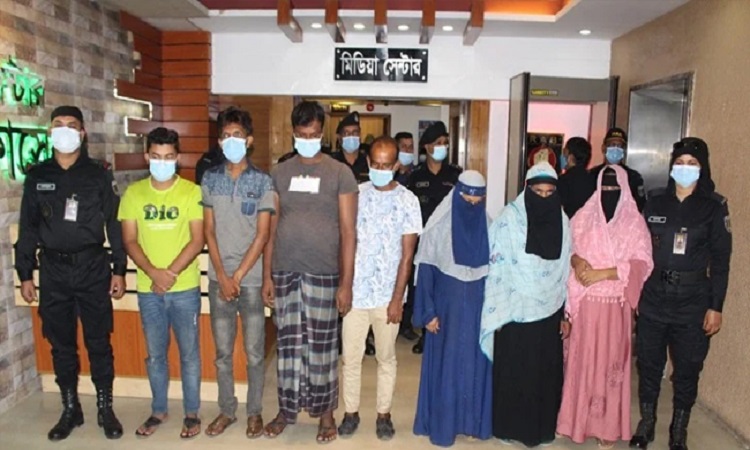 সাগরপথে ইউরোপে মানবপাচারে জড়িত ৭ জন গ্রেফতার