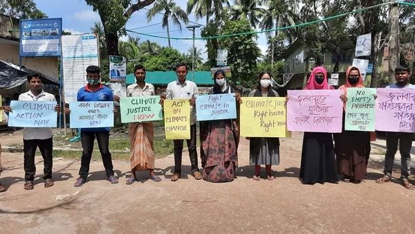 শ্যামনগরে বিশ্ব জলবায়ু অবরোধ কর্মসূচী  উদ্যাপন