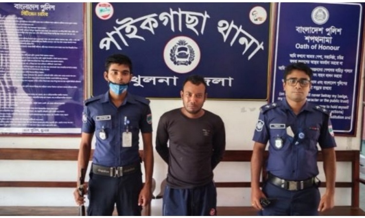 পাইকগাছায় হাতকড়াসহ আসামী পালায়ন: দুই ঘন্টা পর আটক