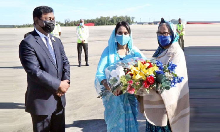 ​  নিউইয়র্ক থেকে ওয়াশিংটনে পৌঁছেছেন প্রধানমন্ত্রী