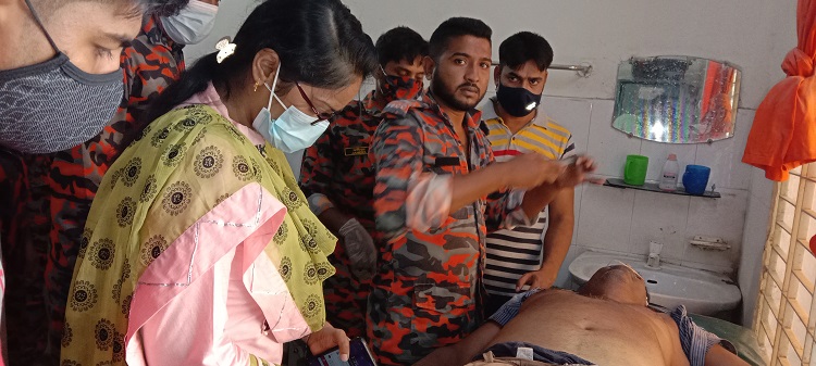 মান্দায়  বিদ্যুৎস্পৃষ্টে নিহত-১