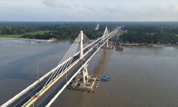 পায়রা সেতুর উদ্বোধন করলেন প্রধানমন্ত্রী শেখ হাসিনা