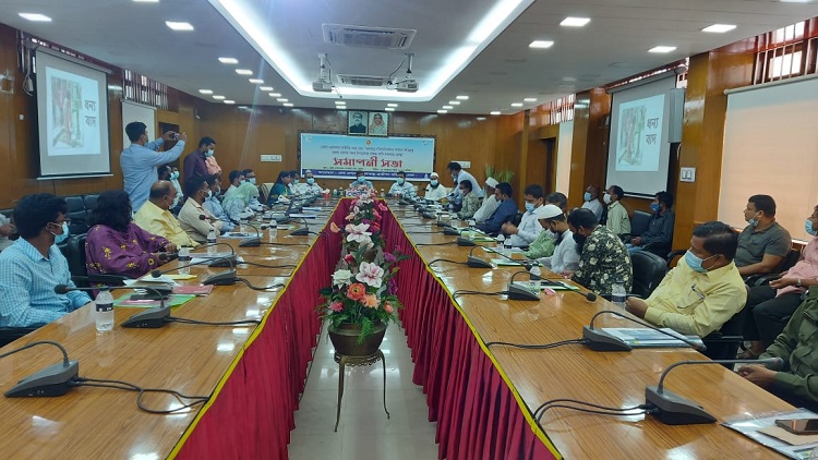 ​ভোলায় জাতীয় স্যানিটেশন মাস ও বিশ্ব হাত ধোয়া দিবস উদযাপন উপলক্ষে আলোচনা সভা