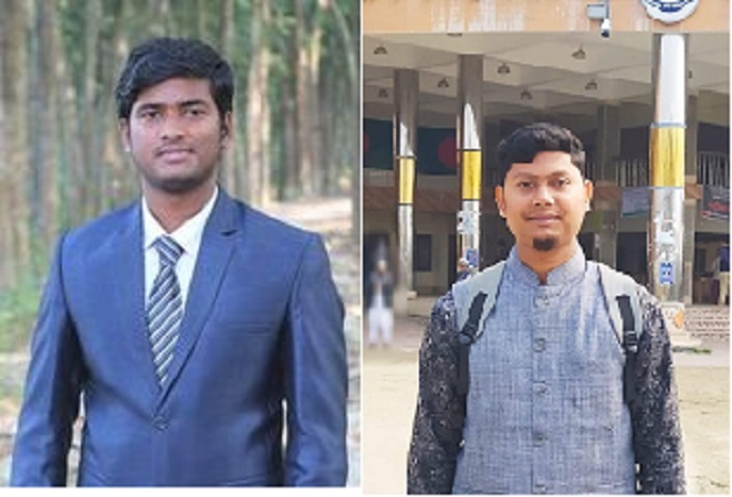 ​​​​​​​ববিতে লোকপ্রশাসন বিভাগের ছাত্রকল্যাণ সমিতির ভিপি মিল্লাত, জিএস হাবিবুল্লাহ